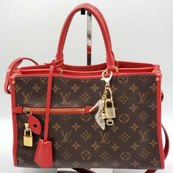 100% Auth Louis Vuitton Lock & Key with unbranded Bagcharm, Keycharm, Keychain - Picture 1 of 7